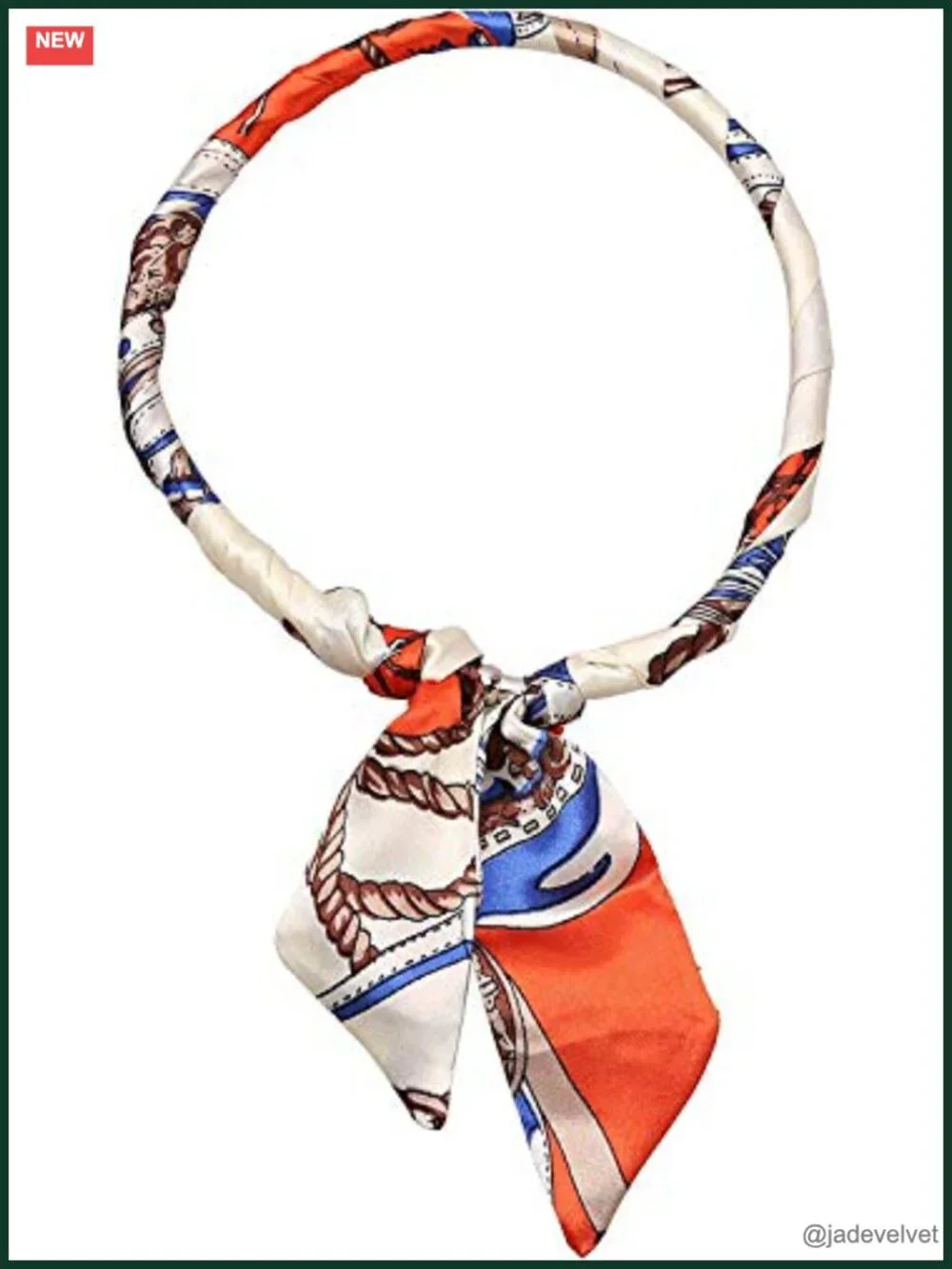 Pack of 20 Imitation Silk Fashion Scarves for Handbag, Neck, Hair, and Head